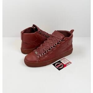 Size 41EU/8US - Balenciaga Arena Burgundy Leather